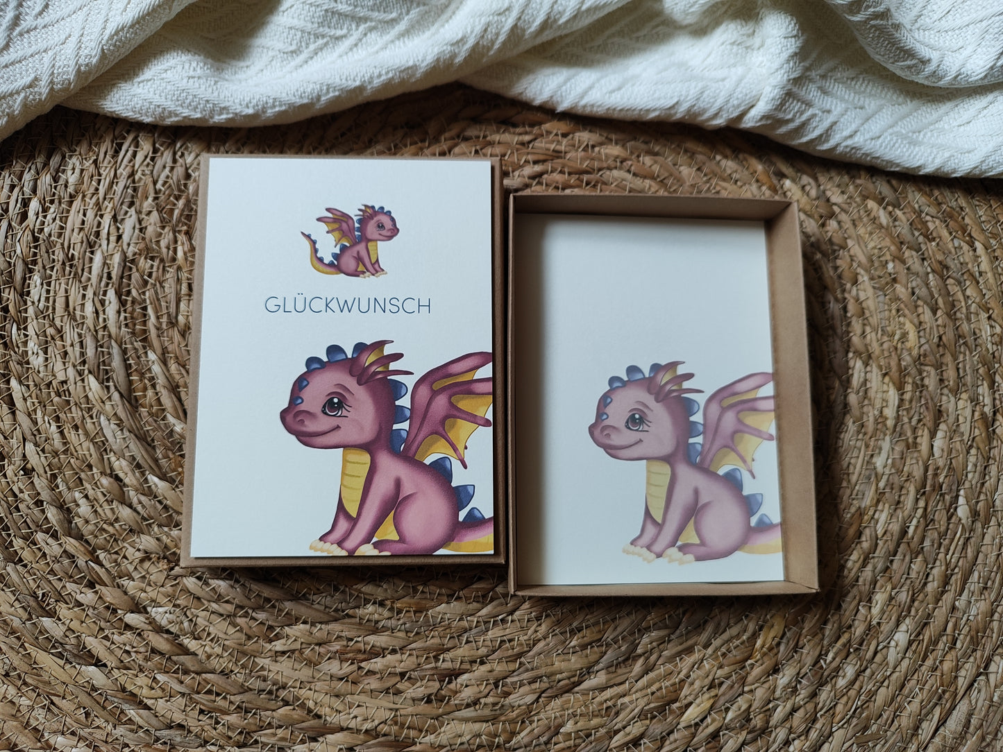 DRACHE lila