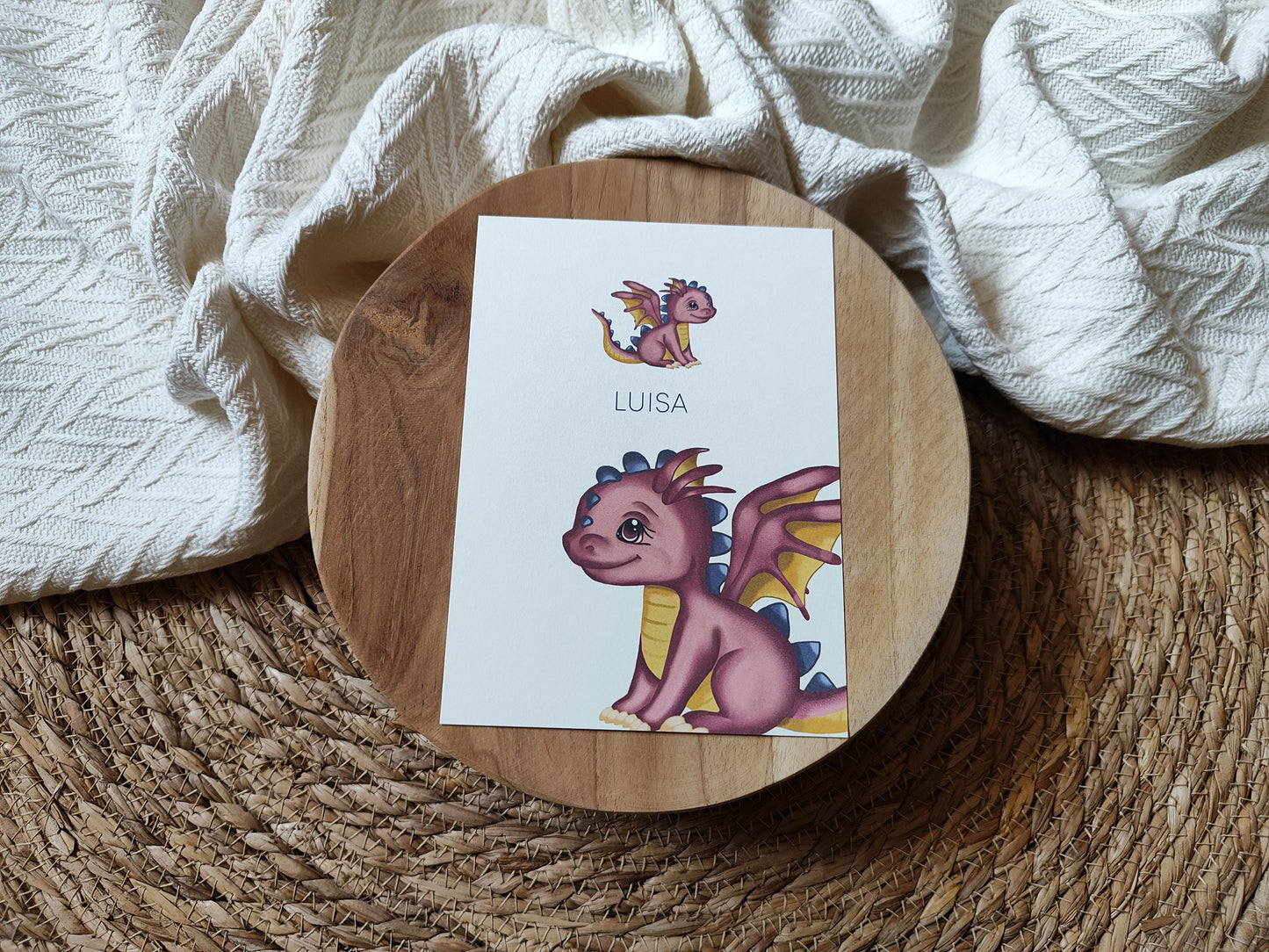 DRACHE lila