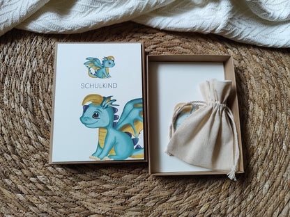 DRACHE blau