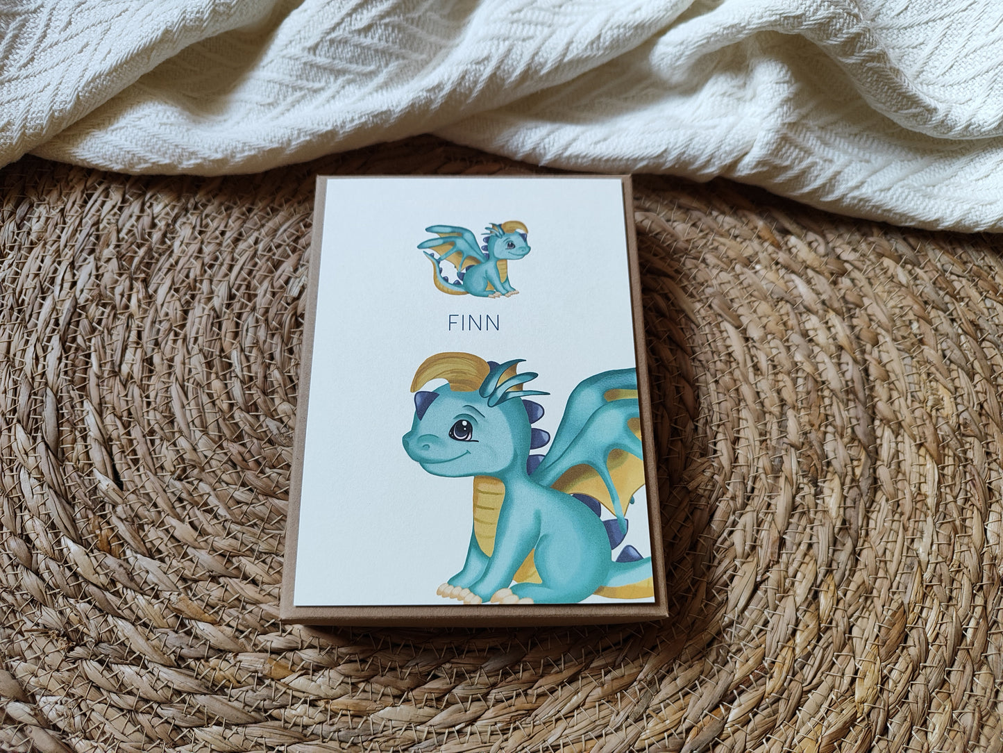 DRACHE blau