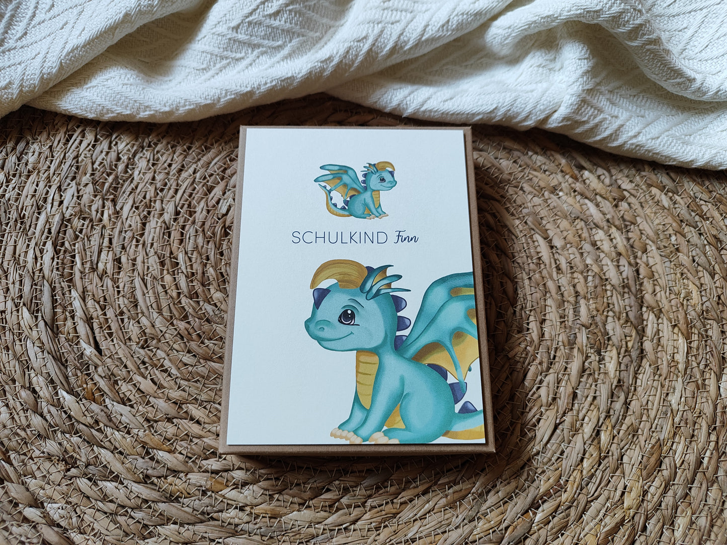 DRACHE blau