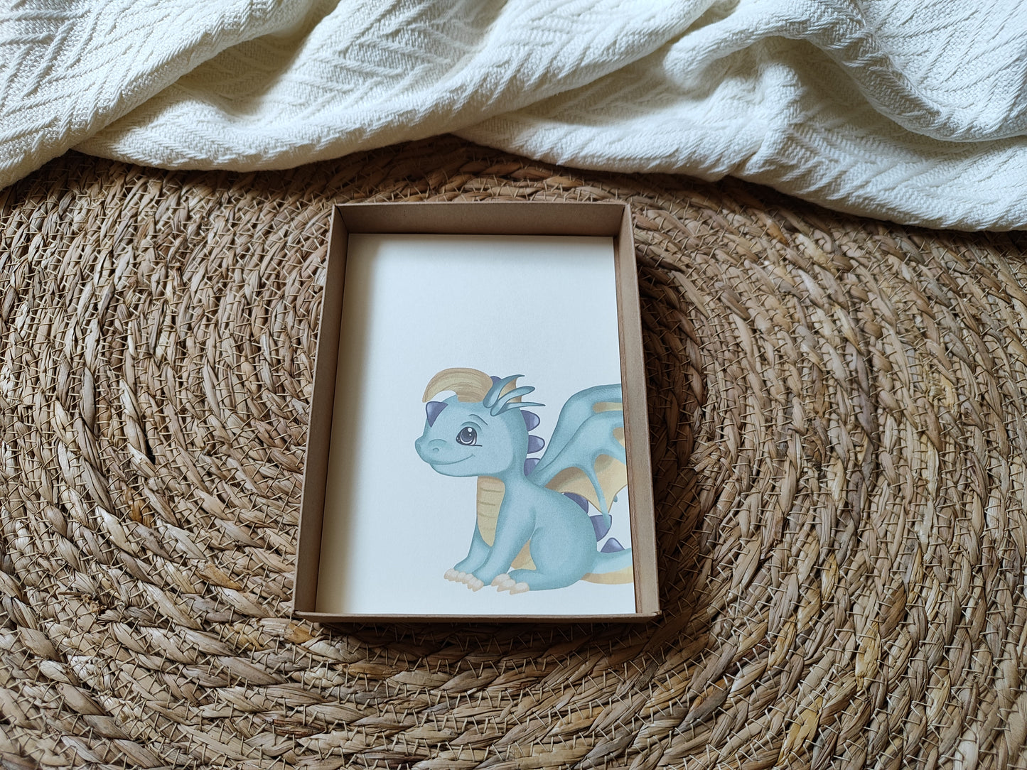 DRACHE blau