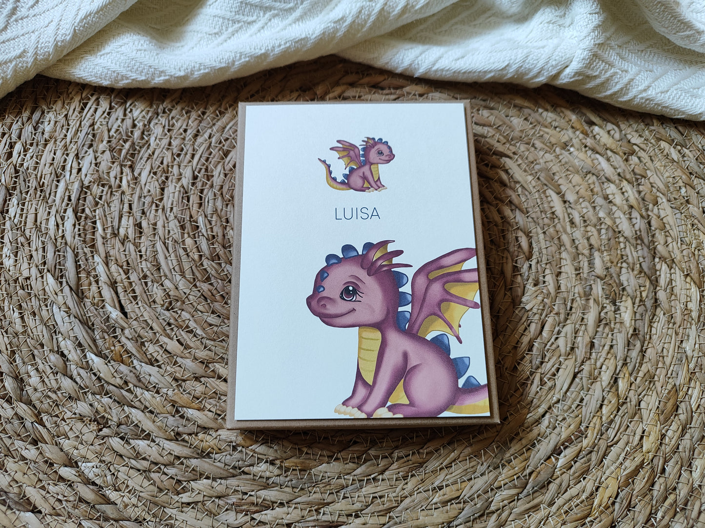 DRACHE lila