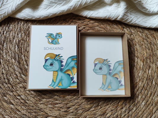DRACHE blau