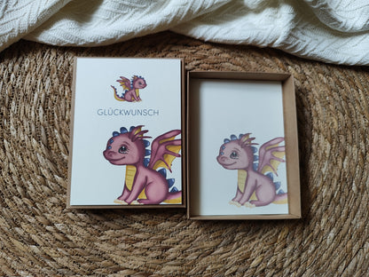 DRACHE lila