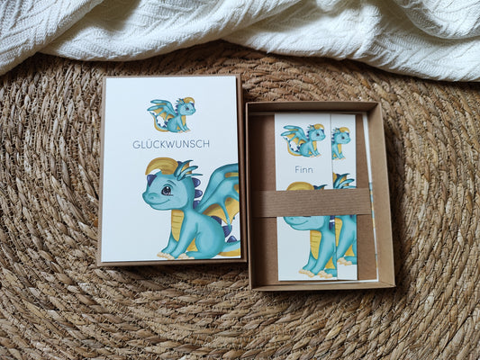 DRACHE blau