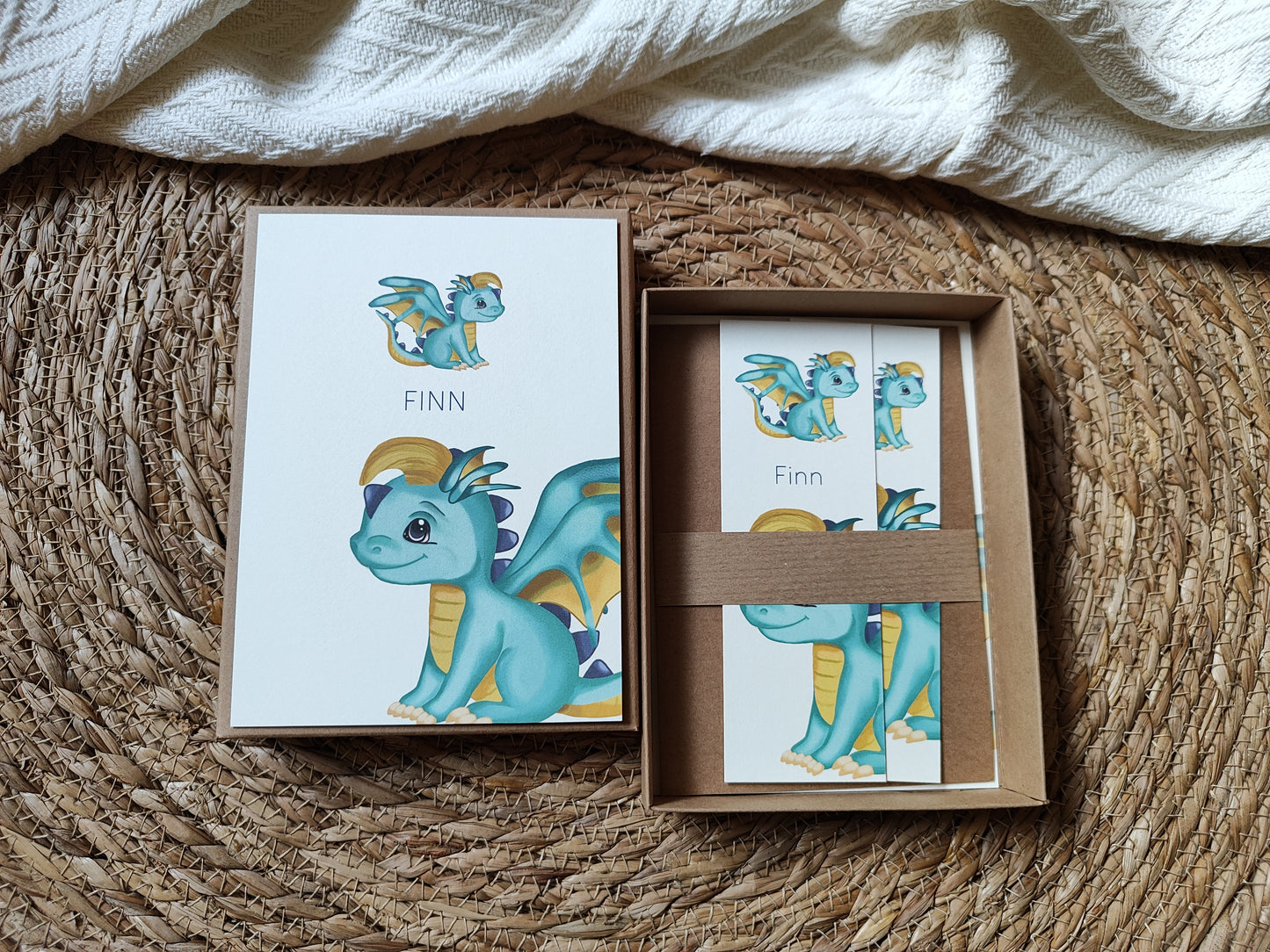 DRACHE blau