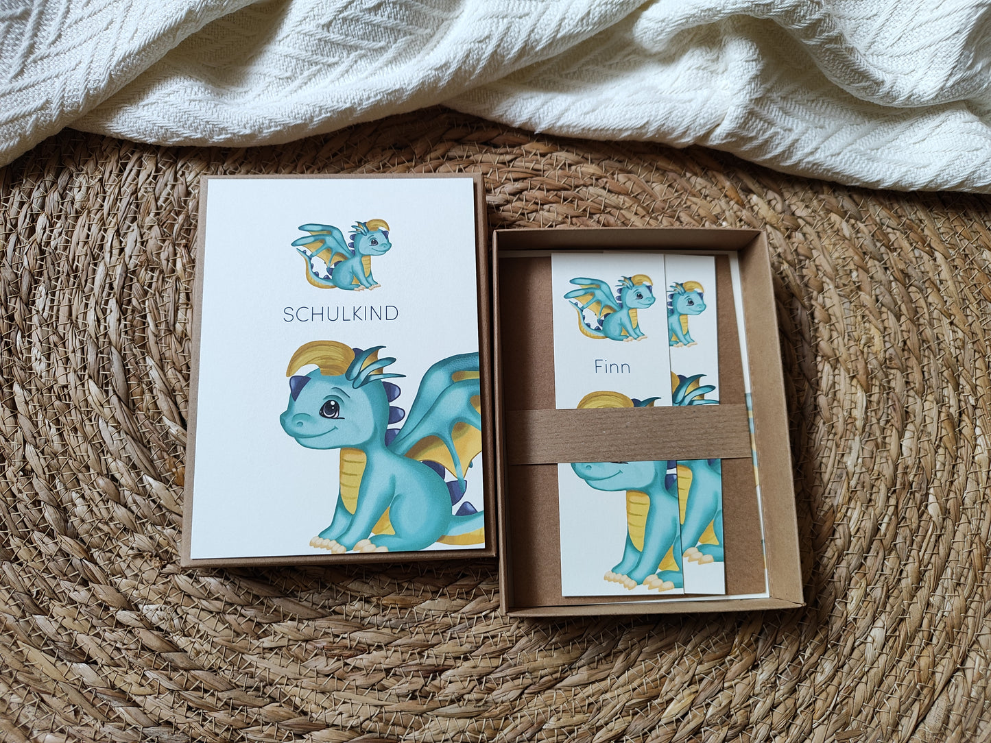 DRACHE blau