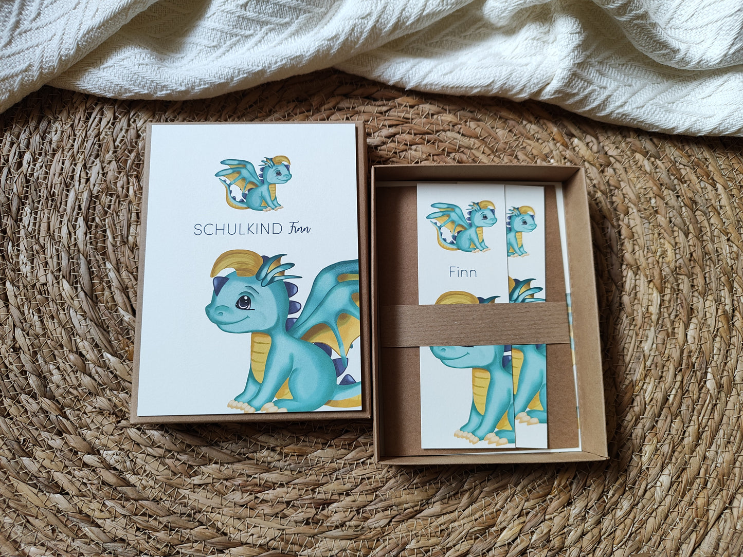DRACHE blau
