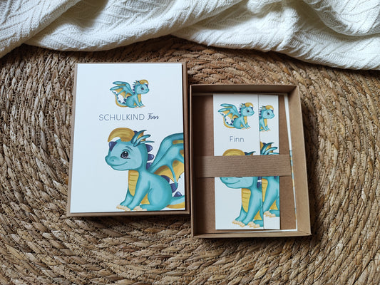 DRACHE blau