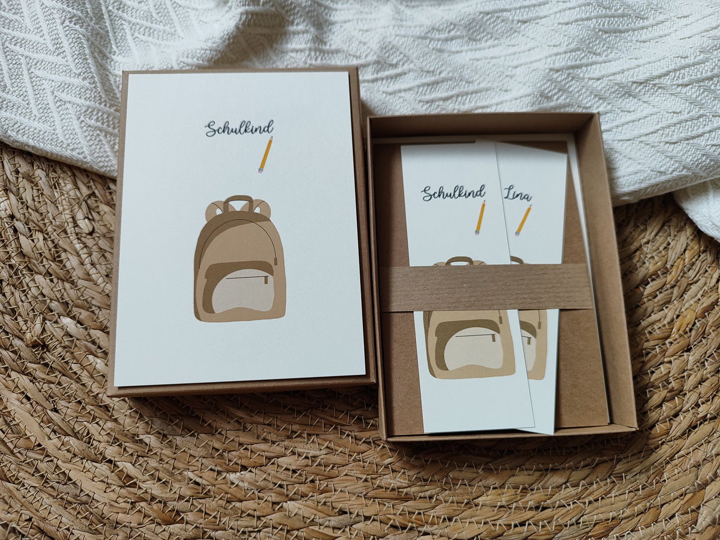 SCHULTASCHE beige