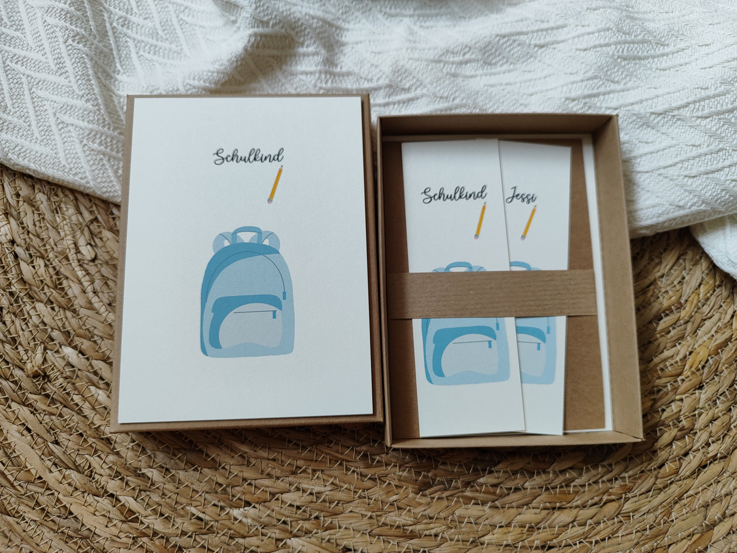 SCHULTASCHE blau