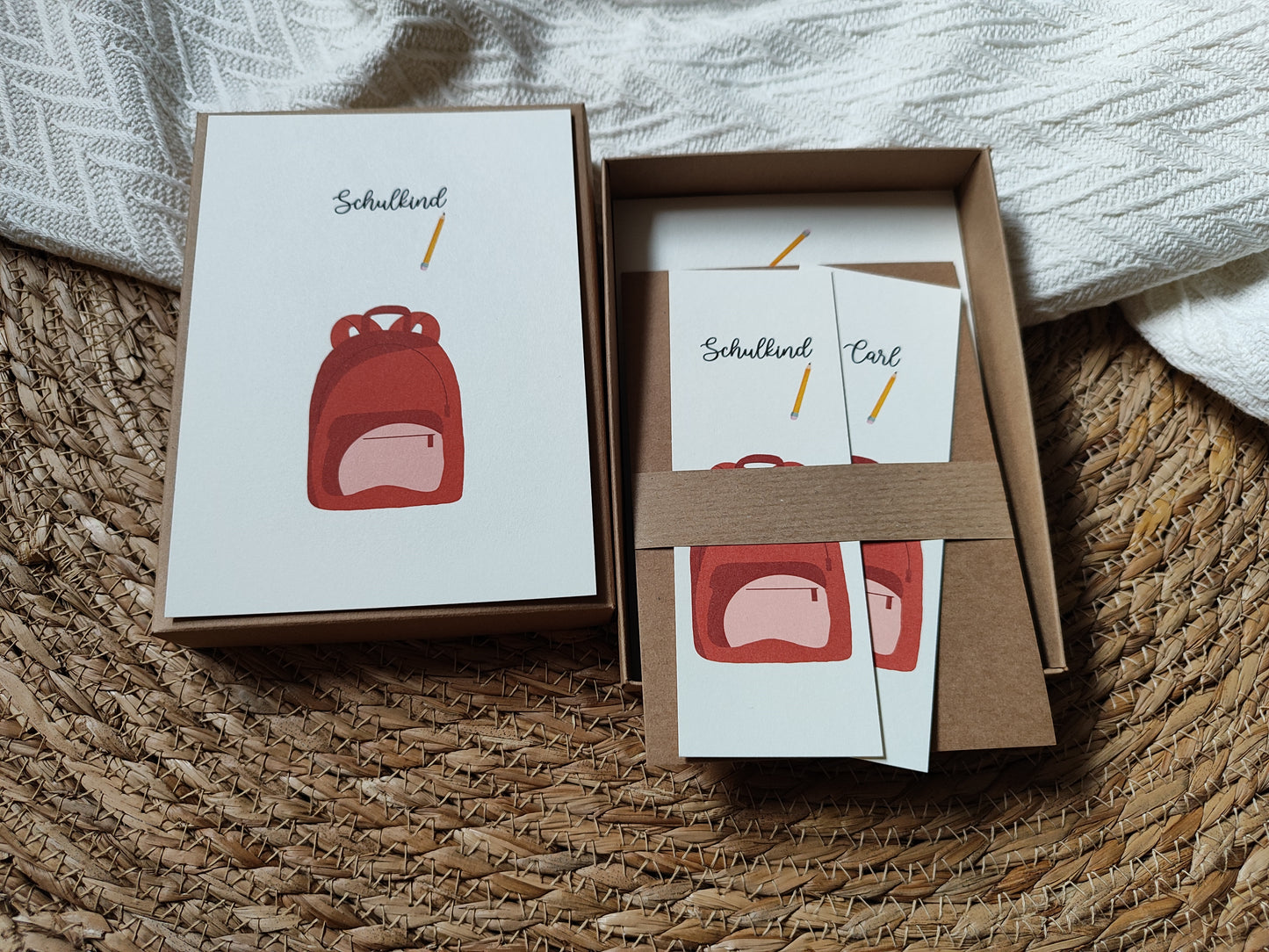 SCHULTASCHE rot