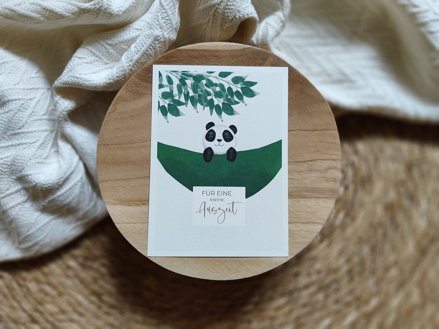 AUSZEIT Panda Hängematte fotostyle