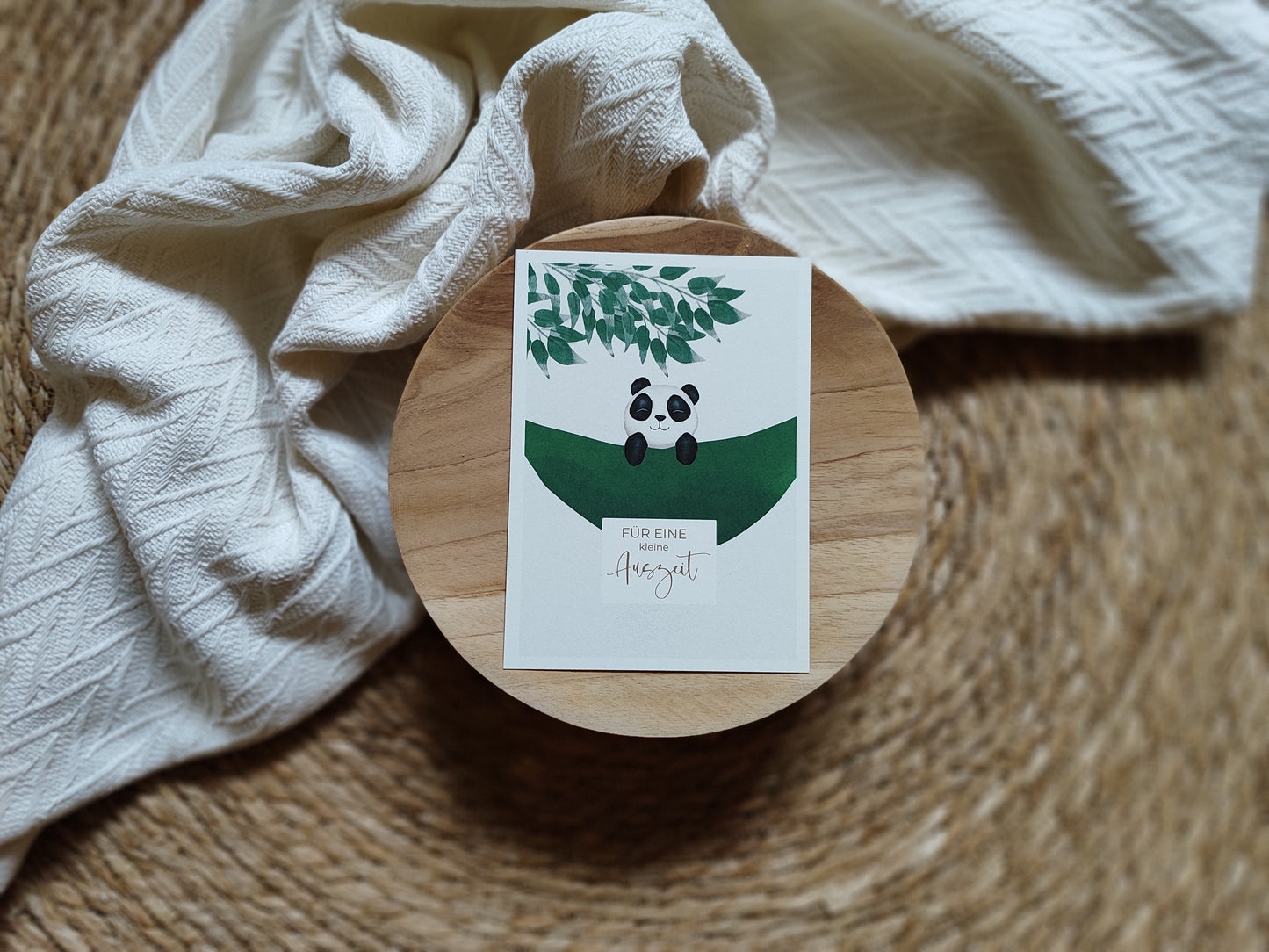 AUSZEIT Panda Hängematte fotostyle