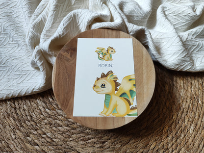 DRACHE gelb