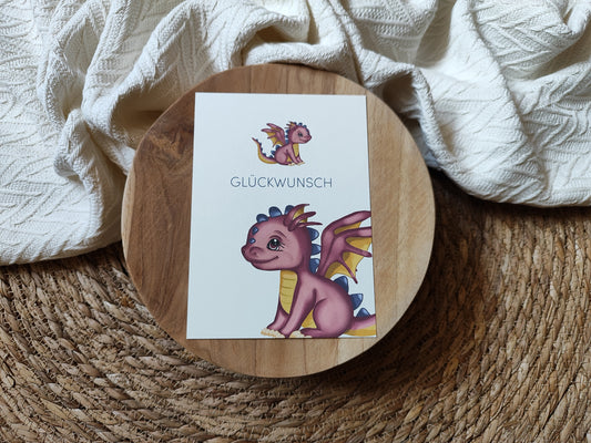 DRACHE lila