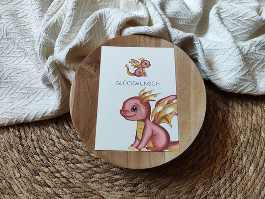 DRACHE rosa