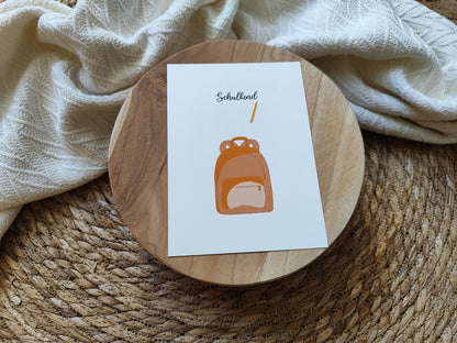 SCHULTASCHE orange