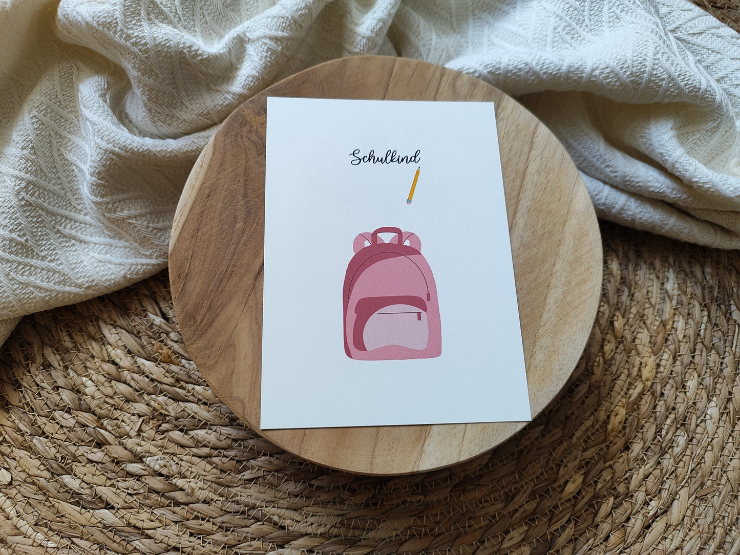 SCHULTASCHE rosa