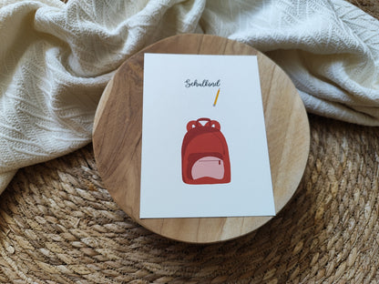 SCHULTASCHE rot
